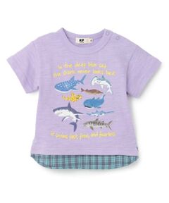 シャークモチーフ Tシャツ