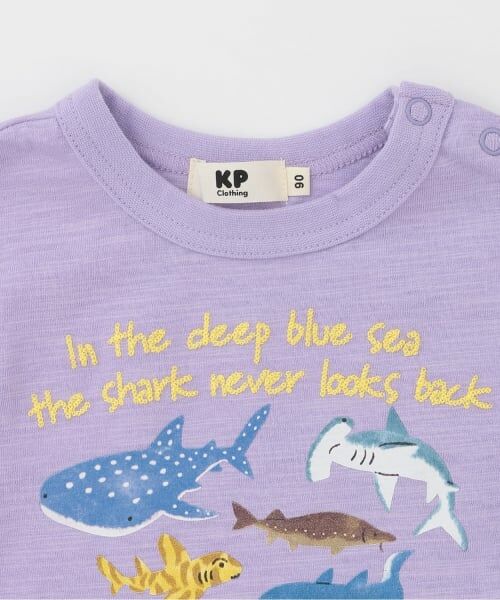 KP / ケーピー Tシャツ | シャークモチーフ Tシャツ | 詳細2