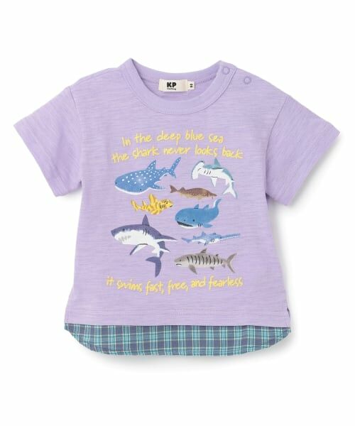 KP / ケーピー Tシャツ | シャークモチーフ Tシャツ | 詳細9