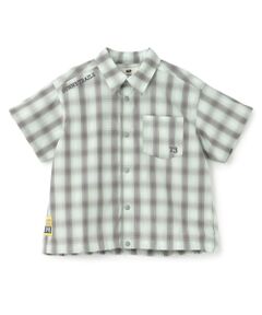 KP / ケーピー シャツ・ブラウス | オンブレチェック 半袖シャツ