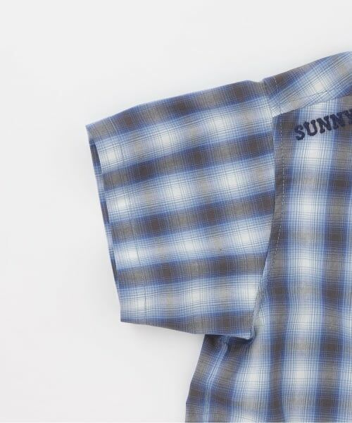 KP / ケーピー シャツ・ブラウス | オンブレチェック 半袖シャツ | 詳細3