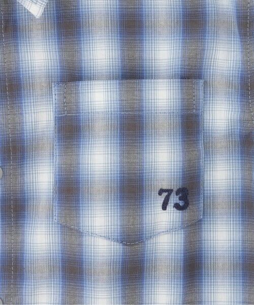 KP / ケーピー シャツ・ブラウス | オンブレチェック 半袖シャツ | 詳細4