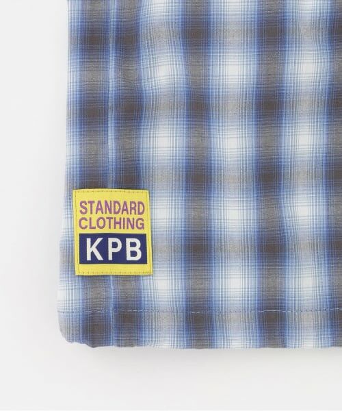 KP / ケーピー シャツ・ブラウス | オンブレチェック 半袖シャツ | 詳細6