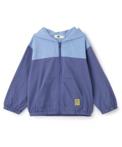 KP / ケーピー ブルゾン | バイカラー フードつきジャケット【水陸両用】