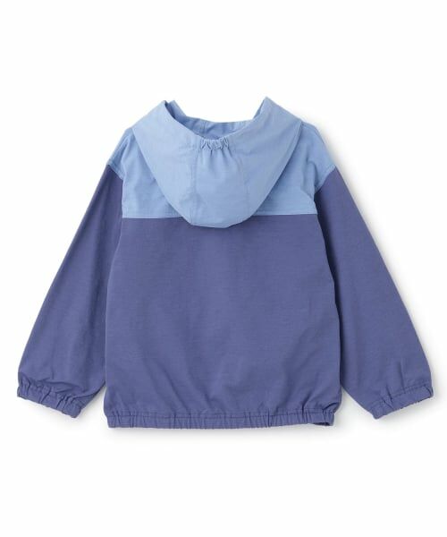 KP / ケーピー ブルゾン | バイカラー フードつきジャケット【水陸両用】 | 詳細1