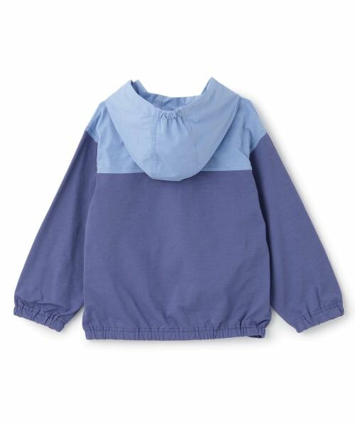KP / ケーピー ブルゾン | バイカラー フードつきジャケット【水陸両用】 | 詳細10