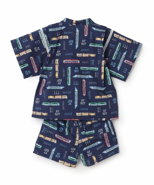 KP / ケーピー 着物・浴衣・小物類 | 電車柄 甚平 | 詳細1