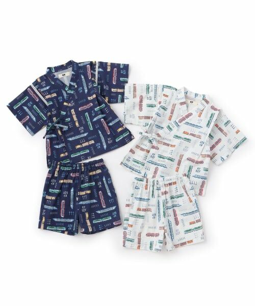 KP / ケーピー 着物・浴衣・小物類 | 電車柄 甚平 | 詳細12