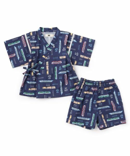 KP / ケーピー 着物・浴衣・小物類 | 電車柄 甚平 | 詳細2