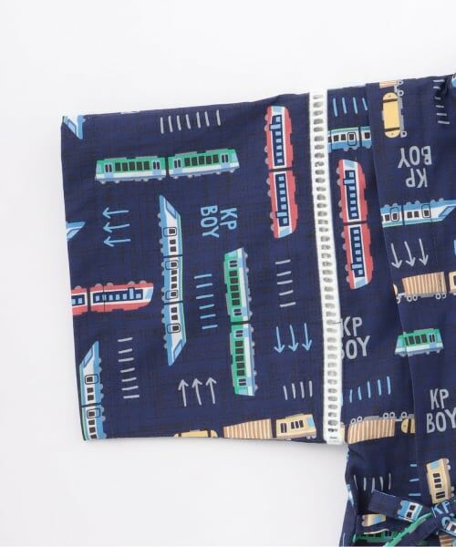 KP / ケーピー 着物・浴衣・小物類 | 電車柄 甚平 | 詳細4