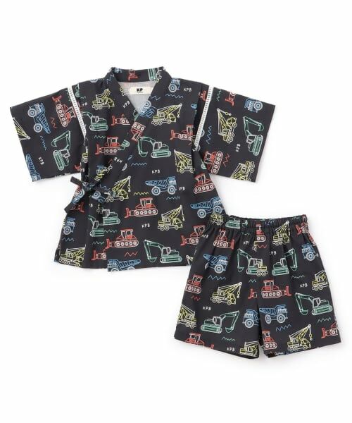KP / ケーピー 着物・浴衣・小物類 | 働く車柄 甚平 | 詳細2