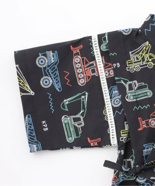 KP / ケーピー 着物・浴衣・小物類 | 働く車柄 甚平 | 詳細4