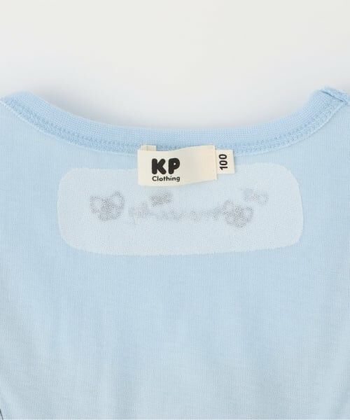 KP / ケーピー その他トップス | デニム風ツイル×天竺 長袖チュニック | 詳細6