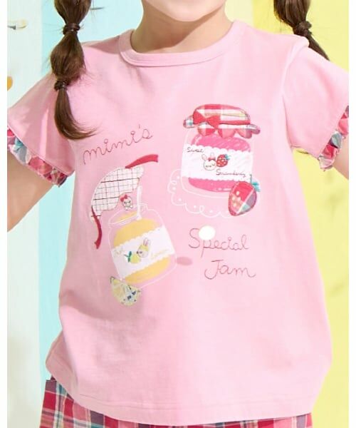 KP / ケーピー Tシャツ | mimiのジャムモチーフ Tシャツ | 詳細11