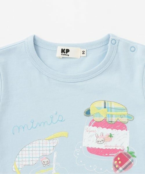 KP / ケーピー Tシャツ | mimiのジャムモチーフ Tシャツ | 詳細2