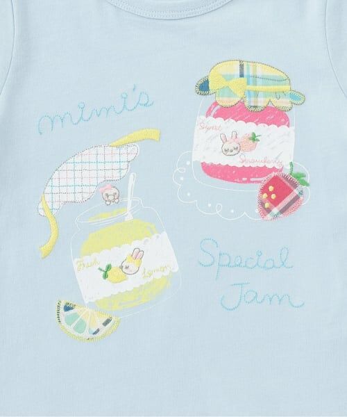 KP / ケーピー Tシャツ | mimiのジャムモチーフ Tシャツ | 詳細4