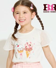 KP / ケーピー Tシャツ | 【サーティワンアイスクリーム コラボ】 mimiちゃんＴシャツ
