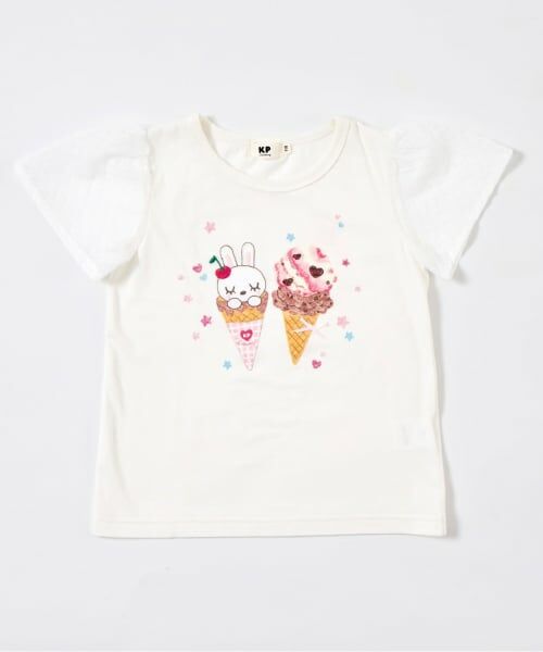 KP / ケーピー Tシャツ | 【サーティワンアイスクリーム コラボ】 mimiちゃんTシャツ | 詳細1