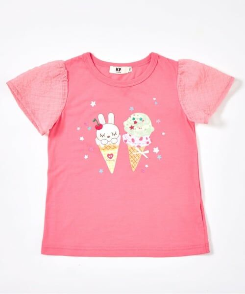 KP / ケーピー Tシャツ | 【サーティワンアイスクリーム コラボ】 mimiちゃんTシャツ | 詳細3