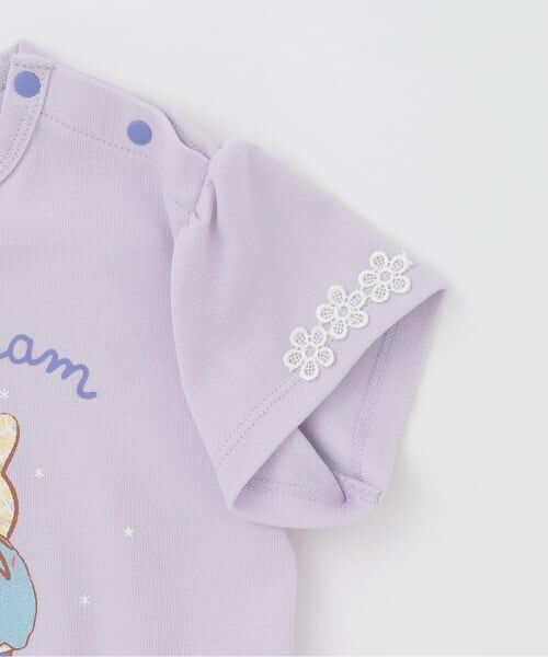 KP / ケーピー ルームウェア | 【ワンマイルOKラクカワセットアップ】フリルTシャツ・ショーツ | 詳細5