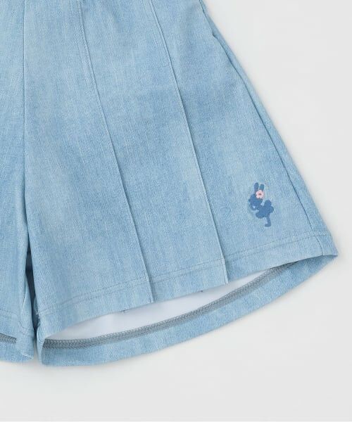 KP / ケーピー 水着・スイムグッズ | チェック×デニム風 セパレーツ水着 スイムキャップ付き | 詳細8