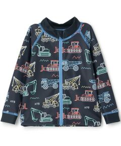 KP / ケーピー 水着・スイムグッズ | 働く車プリント ラッシュガード