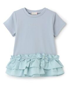 KP / ケーピー Tシャツ | ペプラムリボンプルオーバー