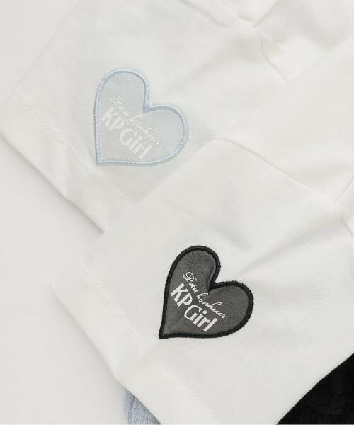 KP / ケーピー Tシャツ | キャミソール風 ドッキングTシャツ | 詳細4