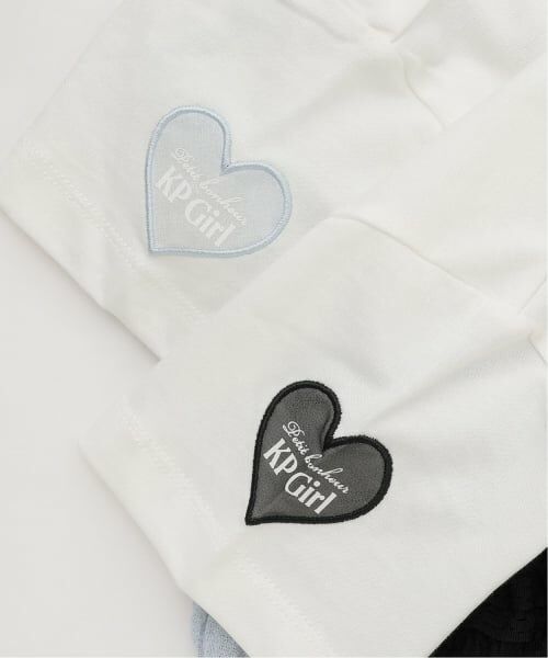 KP / ケーピー Tシャツ | キャミソール風 ドッキングTシャツ | 詳細9