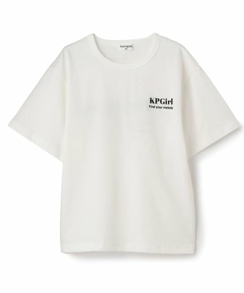 KP / ケーピー Tシャツ | バックプリントTシャツ(白)