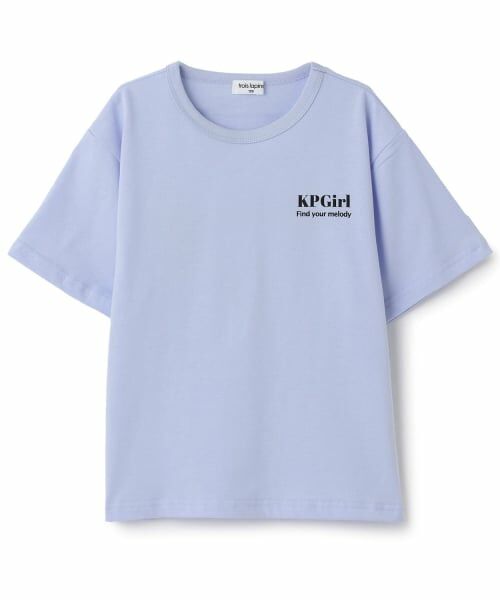 KP / ケーピー Tシャツ | バックプリントTシャツ(サックス)