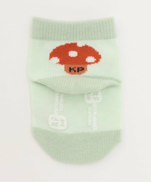 KP / ケーピー ベビー・キッズウエア | 森の動物柄 ベビーソックス | 詳細1