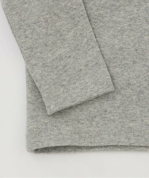 KP / ケーピー Tシャツ | 微起毛フライス 衿付きフリルTシャツ | 詳細3