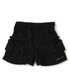 KP / ケーピー ショート・ハーフ・半端丈パンツ | 柔らかラメコーデュロイ キュロット