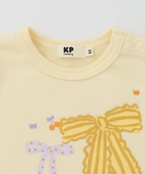 KP / ケーピー スウェット | 【GOOD PRICE】 mimiちゃん×リボン柄 トレーナー | 詳細2