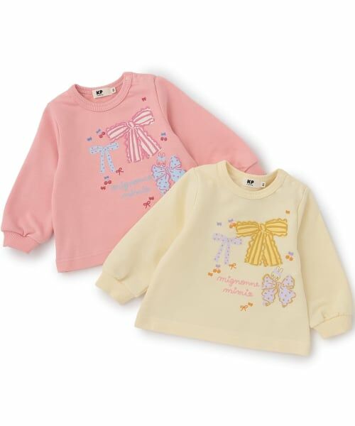 KP / ケーピー スウェット | 【GOOD PRICE】 mimiちゃん×リボン柄 トレーナー | 詳細6