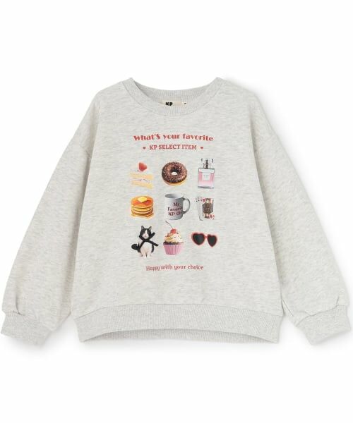 KP / ケーピー スウェット | 【GOOD PRICE】 フォトグラフィック トレーナー(オートミール)