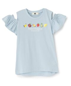 KP / ケーピー Tシャツ | フルーツスパンコール 肩あきＴシャツ