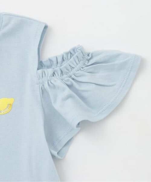 KP / ケーピー Tシャツ | フルーツスパンコール 肩あきTシャツ | 詳細4