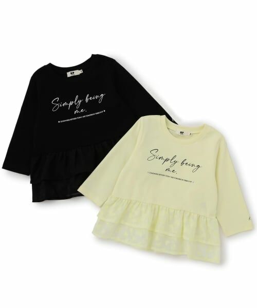 KP / ケーピー Tシャツ | 【接触冷感】【UVカット】ペプラムデザイン 長袖Tシャツ 7分袖 | 詳細6