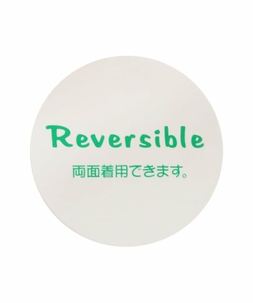 KP / ケーピー ダウンジャケット・ベスト | 【リバーシブル】 チェリー刺しゅう タフタ×フリース中綿ベスト | 詳細15