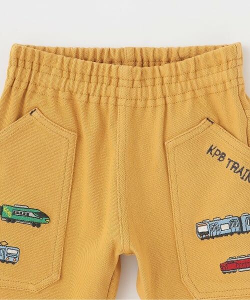 KP / ケーピー その他パンツ | 電車刺しゅう ストレッチニットツイル パンツ | 詳細2