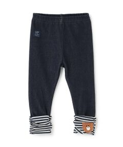 KP / ケーピー レギンス・スパッツ | くま編みモチーフ レギパン