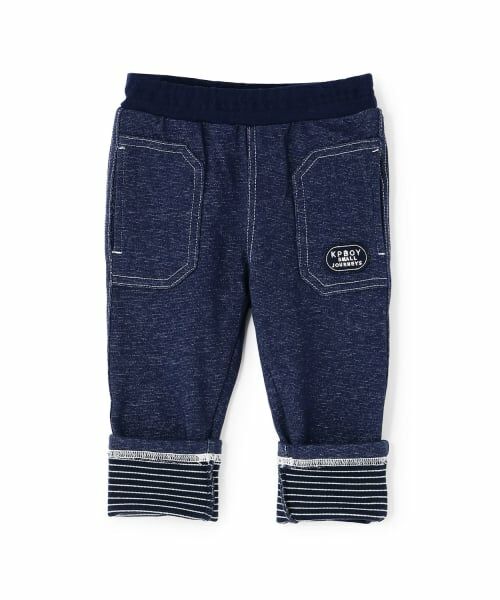 KP / ケーピー その他パンツ | ロールアップも楽しめる 裏毛パンツ | 詳細2