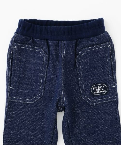 KP / ケーピー その他パンツ | ロールアップも楽しめる 裏毛パンツ | 詳細3