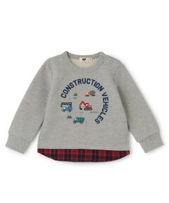 KP / ケーピー スウェット | 働く車刺しゅう トレーナー