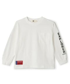 KP / ケーピー Tシャツ | 【GOOD PRICE】 袖ロゴプリント 長袖Tシャツ
