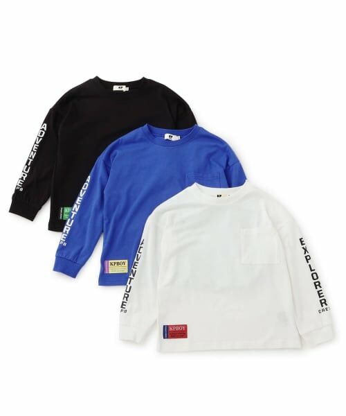 KP / ケーピー Tシャツ | 【GOOD PRICE】 袖ロゴプリント 長袖Tシャツ | 詳細8