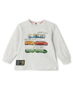 KP / ケーピー Tシャツ | 【GOOD PRICE】 電車プリント長袖Tシャツ