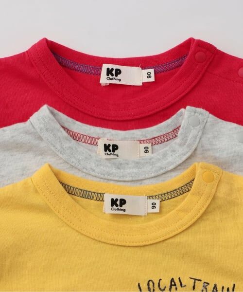 KP / ケーピー Tシャツ | 【GOOD PRICE】 電車プリント長袖Tシャツ | 詳細3